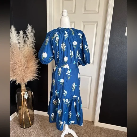 Sugarlips Madison Floral Wynette Tiered Midi Dress size 1X - Picture 9 of 12